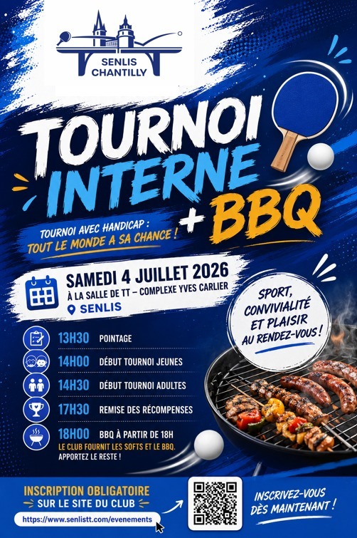 Inscriptions Tournoi Jeunes (Poussins-Benjamins-Minimes-Cadets)