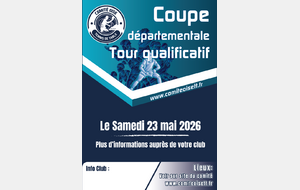 Inscriptions pour la Coupe Départementale